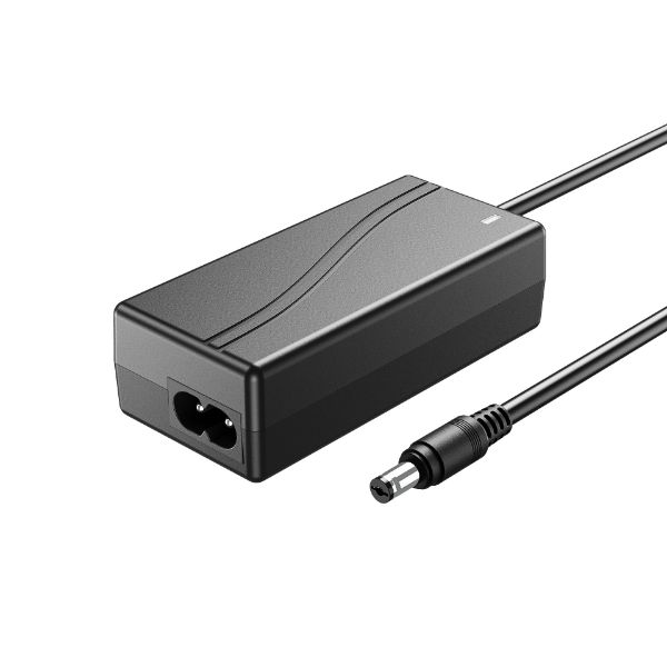 24W桌面式电源适配器带灯8字尾/双线CCC/CE/UL/FCC/UKCA/KC/PSE认证可做参数12V2A/12V1.5A//5V3A/24V1A/19V1A/21V1A等