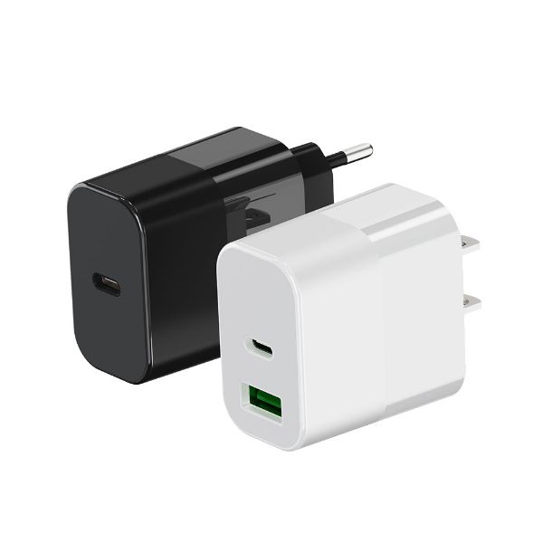 【源头工厂】20W PD快充头 &ndash; 氮化镓技术，多国插脚可选CCC/FCC/CE/UKCA等认证，单双口可选，8道全检，支持OEM定制