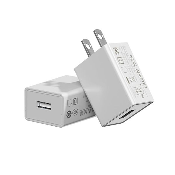 5V2A充电器USB接口 中美欧日英规认证 3C/CE/UL/FCC/PSE/UKCA/DOE/CEC/加州65/IES-003等 适用智能锁、小台灯、灯条灯带等各种小功率电子产品